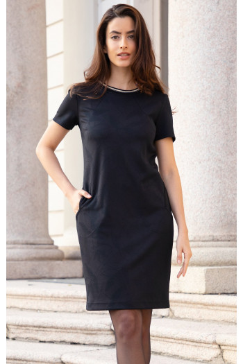 Elegant mini dress in Black [1]