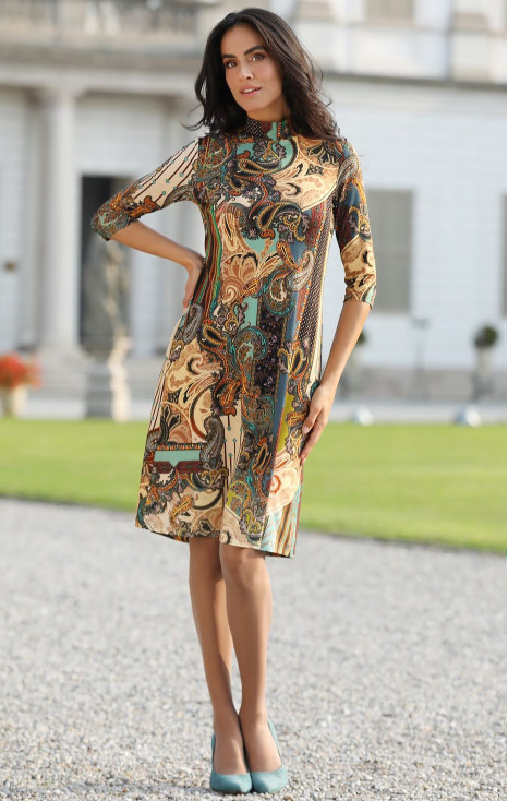 Comfort Jersey Dress with print