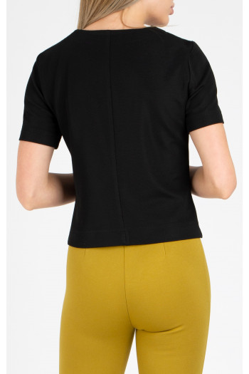 Short jacket in Black [1]