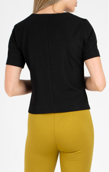 Short jacket in Black [1]