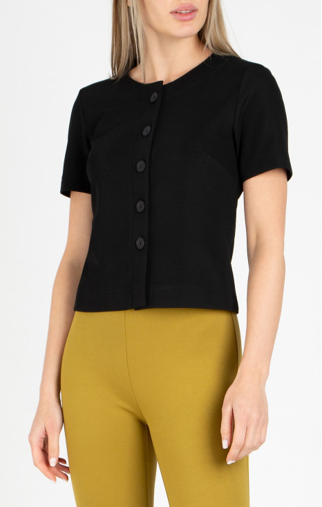 Short jacket in Black