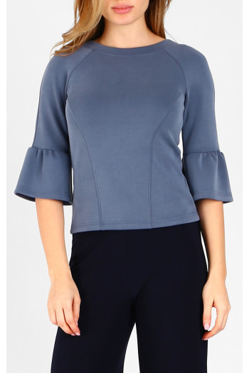 Stylish blouse in Infinity Blue colour [1]