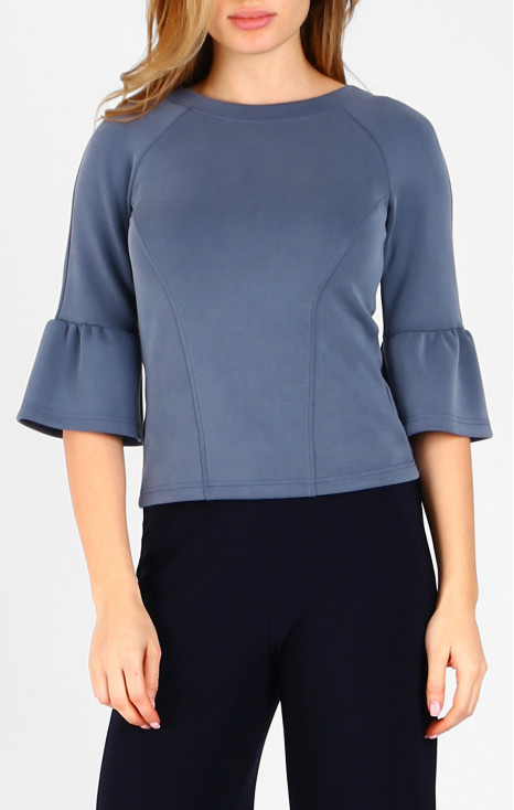 Stylish blouse in Infinity Blue colour [1]