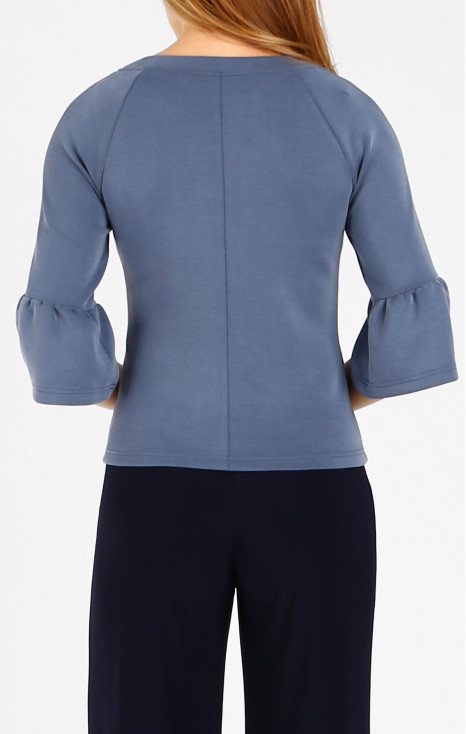 Stylish blouse in Infinity Blue colour