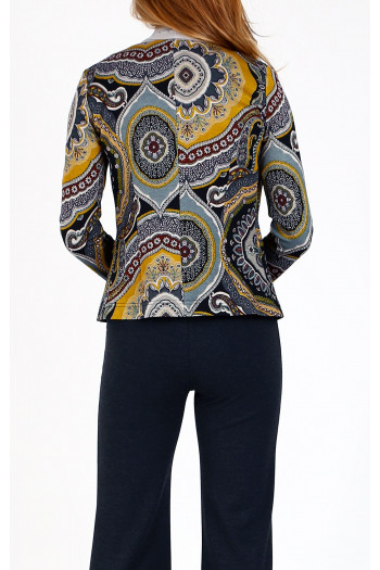 Printed Short Blazer [1]