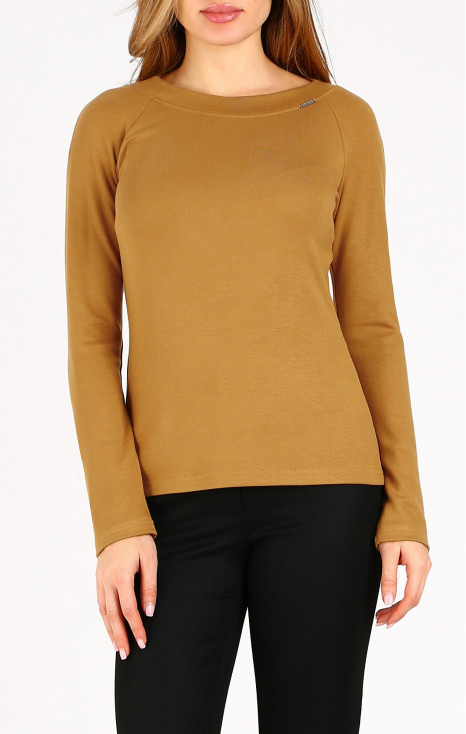 Sweater in Amber Gold