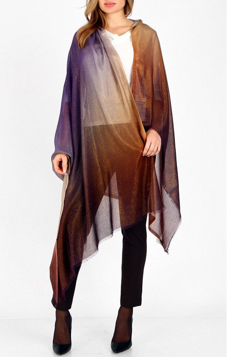 Luxury scarf Purple Sunset