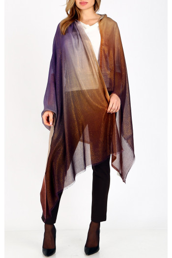 Luxury scarf Purple Sunset