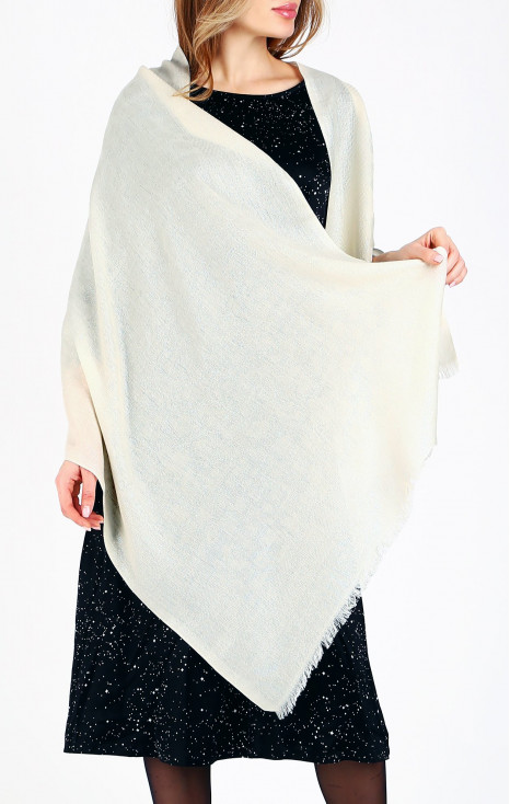 Luxury scarf Ivory Mist Jacquard