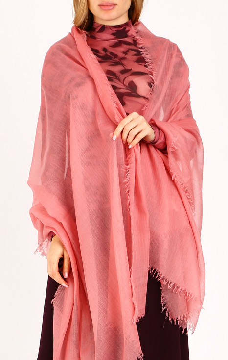 Premium New Wool Scarf &ndash; Rose Whisper