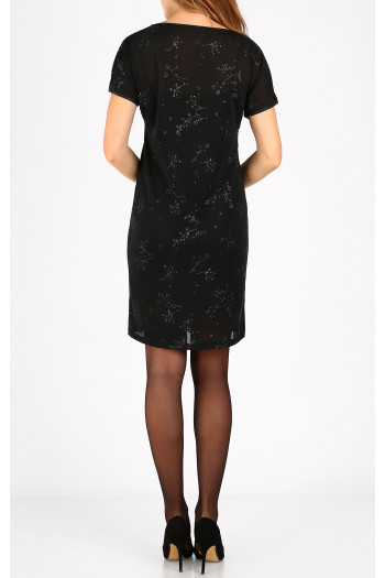 Official dress in black with glare [1]