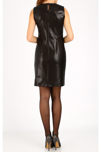Leather Effect Dress [1]
