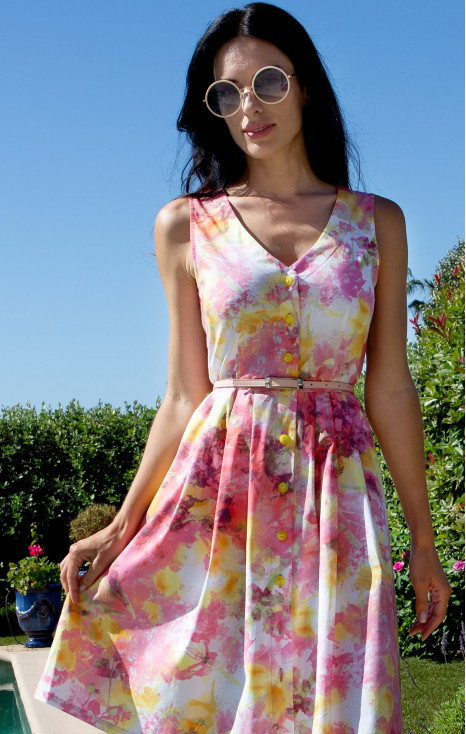 Cotton Dress – Candy Sunset