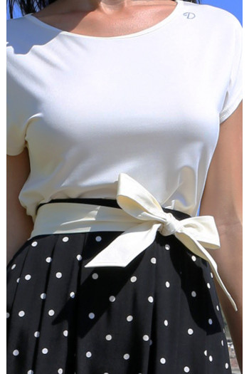 Decorative Cotton Belt – Ecru