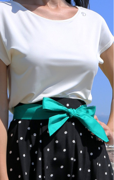 Cotton Tie Belt &ndash; Emerald