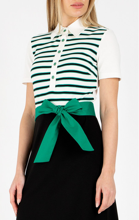 Cotton Tie Belt - Botanical Green [1]