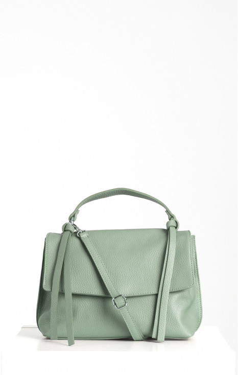 Genuine Leather Bag &ndash; Granite Green