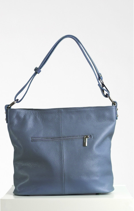 Daphne Leather Bag – Blue Heaven