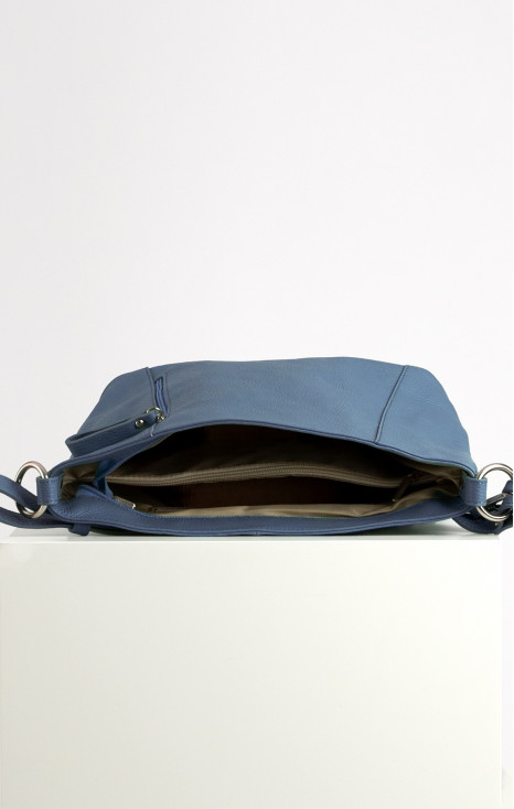 Daphne Leather Bag – Blue Heaven