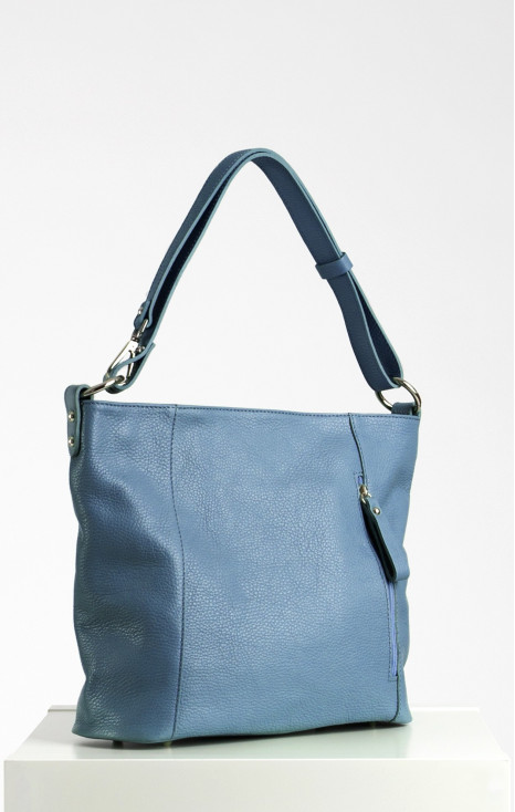 Daphne Leather Bag – Blue Heaven