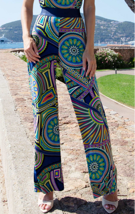 Wide-Leg Jersey Trousers &ndash; Kaleidoscope Dreams