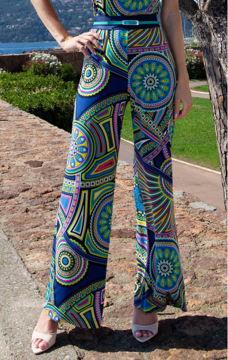 Wide-Leg Jersey Trousers &ndash; Kaleidoscope Dreams